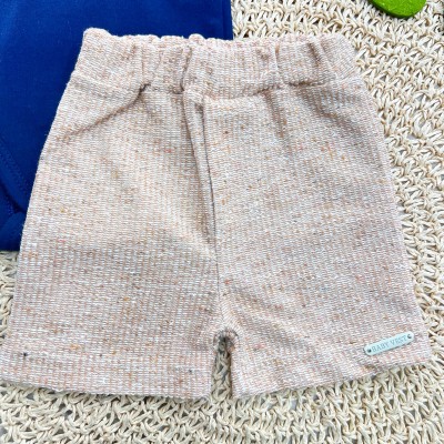Conj body Ursinhos Adorable Friends Marinho e Short 